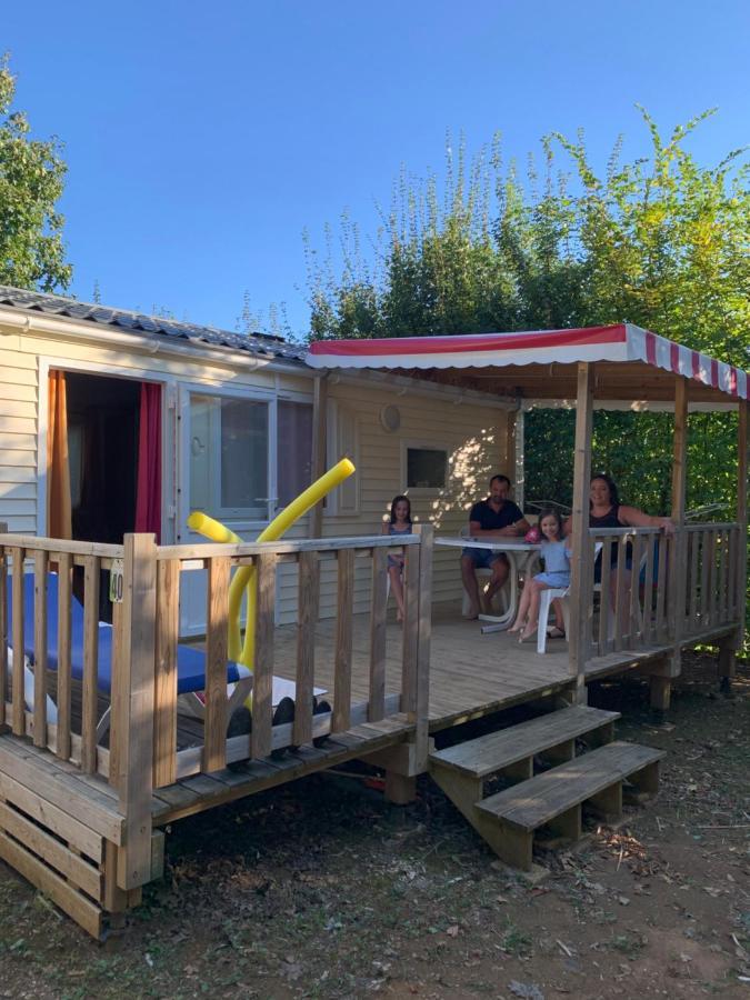 Mobil-Home Terrasse Semi-Couverte Limeuil Exterior foto